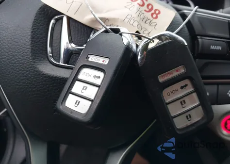 2020 Honda Accord Lx z USA, uszkodzony, nr VIN 1HGCV1F13LA126700